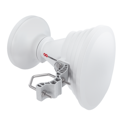Antena Sectorial Asimétrica Starter Horn de 45º  5150 - 5950 MHz  ganancia de 17 dBi  conexión directa con radios IS-5AC  PS-5AC y IS-M5  conexión RP-SMA