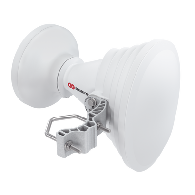 Antena Sectorial Asimétrica Starter Horn de 45º  5150 - 5950 MHz  ganancia de 17 dBi  conexión directa con radios IS-5AC  PS-5AC y IS-M5  conexión RP-SMA