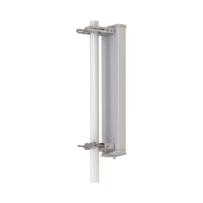 Antena Sectorial de 2.4 GHz  con angulo de apertura 180°  Ganancia 12 dBi  conector N-Hembra  Dimensiones 57.9 x 16.5 x 6.6 cm / Peso 3kg