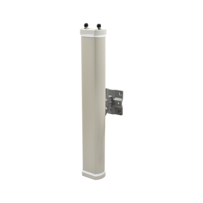 Antena Sectorial de 70° de Apertura en 2.4 GHz de 14 dBi  de Ganancia  Con 2 Conectores N-Hembra  Polaridad Cruzada