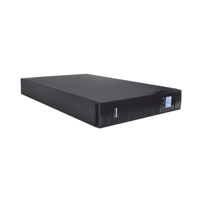UPS de 2000VA/1800W / Topología On-Line Doble Conversión / Entrada y Salida de 120 Vca / Clavija de Entrada NEMA 5-20P / Pantalla LCD Configurable / Formato Rack/Torre