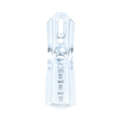 Ménsula omega tipo L inteligente  210mm de ancho  con acabado Electro Zinc