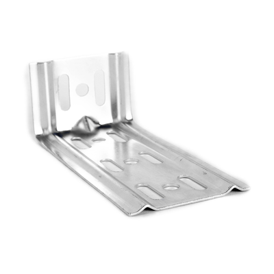 Ménsula económica  para montaje en pared  para anchos de charola de 150mm  con acabado Electro Zinc