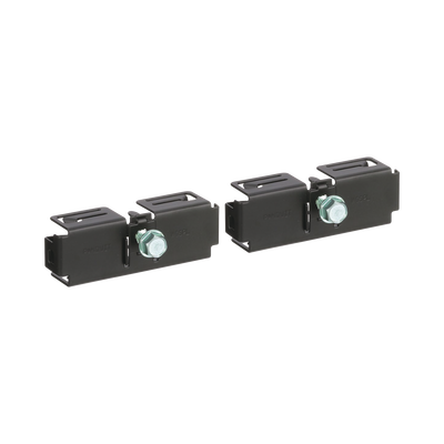 Kit de 2 Clips para Unión de Charolas Wyr-Grid de Panduit  Compatible con 8 y 12 in de Ancho  Color Negro