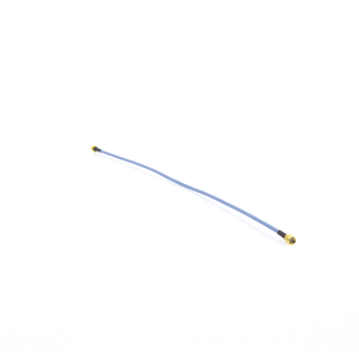 Jumper MikroTik (Flex-guide) de 50 cm  Núcleo de Cobre-Plateado  Conectores SMA-Macho Inversos  Hasta 6 GHz.