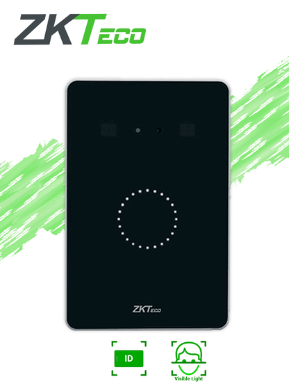ZKTECO KF1200 - Lector Wiegand de reconocimiento facial / 1500 Rostros / 100 000 Registros / TCP/IP / Wiegand /  Visible Light / Requiere panel de control de Acceso ZK #ZK11 #ZK3