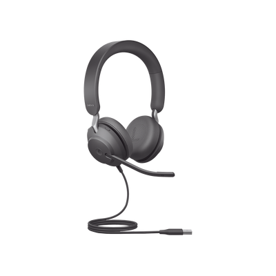 Jabra Jabra Evolve 2 40SE  Auricular stereo versión MS con aislamiento de ruido  conexión USB-A y indicador de ocupado (Busylight) (24189-999-999)