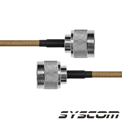 Jumper de cable coaxial de 60 cm  con Conectores N Macho ambos extremos