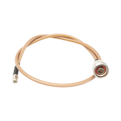 Jumper con Cable LP142 de 60 cm  con Conectores N Macho a SMA Macho (Hasta 8 GHz).