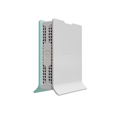 (hAP ax lite) Router WiFi 2.4 Gen6 802.11b/g/n/ax 160mW de potencia  4 puertos Gigabit