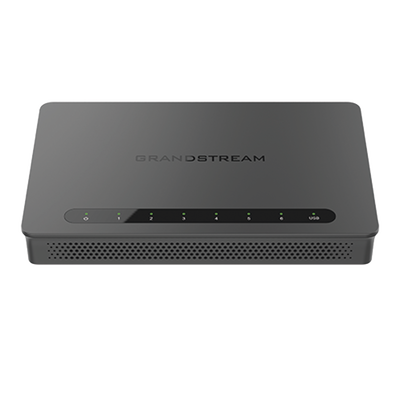 Router Gigabit VPN / Balanceador de cargas / 30 000 sesiones NAT /  4 puertos 10/100/1000 Mbps + 2 puertos SFP (WAN/LAN) / 1 puerto entrada PoE(af/at) / 2 puertos salida PoE (af/at) / Compatible con GWN Cloud.