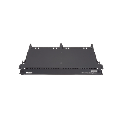 Panel de Distribución de Fibra Óptica  Acepta 12 Cassettes HD Flex™ y 144 Fibras por UR  Hasta  1 UR