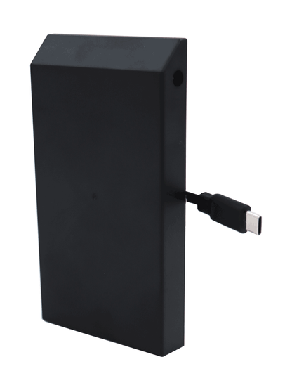 ZKTECO - HORUSE1BATTERY- Control de asistencia portátil con batería de respaldo y funda de protección / Soporta 6 000 rostros / 4G