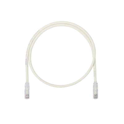 Cable de Parcheo UTP  Cat6A  26 AWG  CM  Color Blanco Mate  5ft
