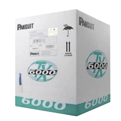 Bobina de Cable UTP 305 m. de Cobre  TX6000™ PanNet  Reelex  Verde  Categoría 6 Mejorado (23 AWG)  PVC (CM)  de 4 pares