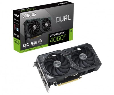 Tarjeta de Video ASUS DUAL-RTX4060TI-O8G