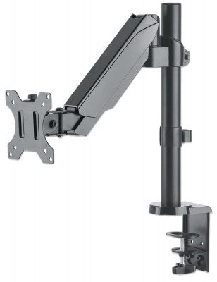 Soporte universal para monitor MANHATTAN  con pistón a gas   Soporta un monitor de 17