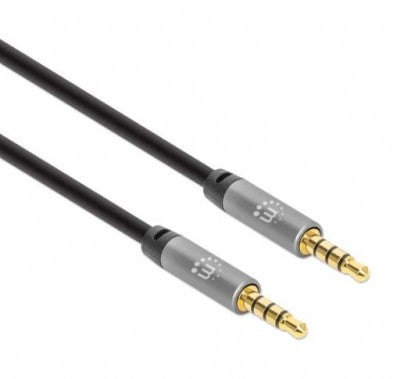 Cable Auxiliar de Audio Estéreo de 3.5 mm MANHATTAN 355988