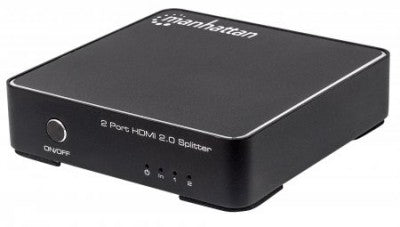 Splitter HDMI 4K  MANHATTAN De 2 puertos