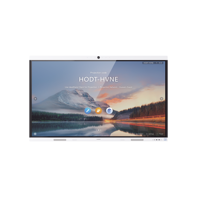 HUAWEI IdeaHub B2  Pantalla interactiva para Colaboración Inteligente  65"  4K UHD  Android 9  Wi-Fi  blanco Jade  incluye montaje de pared.