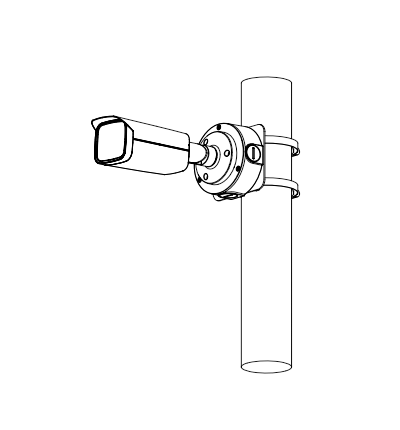 DAHUA DH-IPC-HFW5541TN-ASE Cámara IP Bullet WizMind de 5 MP/ H.265/ SMD 3.0/ LED IR 80 Mm/ Ranura Micro SD/ ePoE/  Protección IP67 /IK10/ E&S de Alarmas y Audio