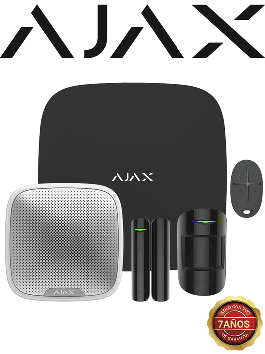 AJAX KIT RESIDENCIAL EXT B- Panel de alarma AJAX Hub2Plus conexión Ethernet / WiFi / LTE   APP “AJA