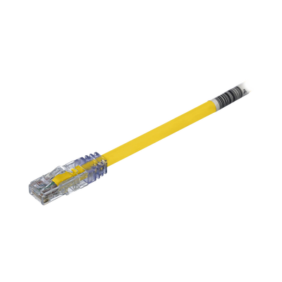 Cable de Parcheo UTP  Cat6A  24 AWG  CM  Color Amarillo  7ft