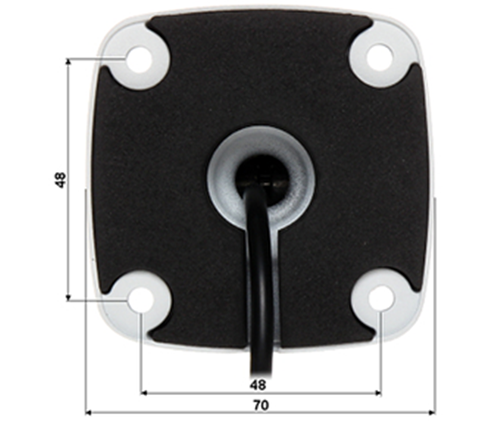 DAHUA HAC-HFW2241E-A- Cámara Bullet Starlight 1080p/ 2 Megapixeles/ 0.004 Lux a Color/ WDR Real 120dB/ Lente 3.6 mm/ IR de 40 Mts/ Microfono Integrado y 1 Entrada de Audio/ IP67/ 3DNR/ #SeriePro