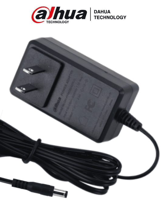 DAHUA DH-PFM320-020US - Fuente de Poder de  12 Vcc 2 Amper/ Entrada de 100-240 VAC/ Especial para Camaras de CCTV/ Cable de 1.5 metros/ Certificacion FCC/  #LoNuevo