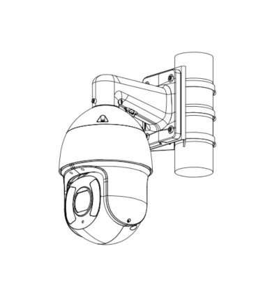 DAHUA DH-SD6CE245GB-HNR - Camara IP PTZ de 2 Megapixeles/ WizSense/ 45x de Zoom Optico/ Starlight/ 250 Metros de IR/ Autotracking 3.0/ SMD 4.0/ Detección de Rostros/ Protección Perimetral/ PoE+/ IP67/ ik10/ #LoNuevo