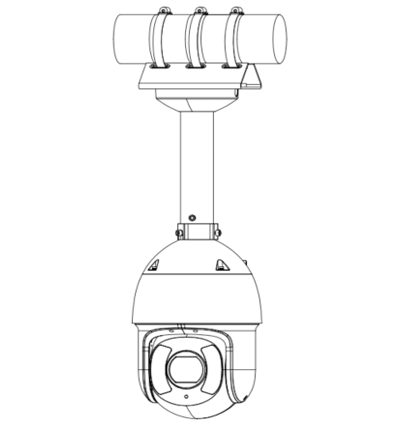 DAHUA DH-SD6CE245GB-HNR - Camara IP PTZ de 2 Megapixeles/ WizSense/ 45x de Zoom Optico/ Starlight/ 250 Metros de IR/ Autotracking 3.0/ SMD 4.0/ Detección de Rostros/ Protección Perimetral/ PoE+/ IP67/ ik10/ #LoNuevo