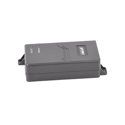 Inyector PoE  IEEE 802.3at  Puertos Gigabit  Hasta 30 W de Salida PoE (Mid-span)