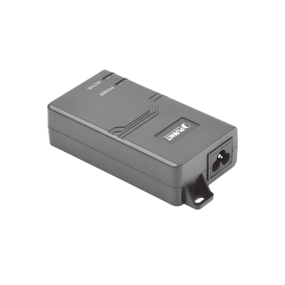 Inyector PoE  IEEE 802.3at  Puertos Gigabit  Hasta 30 W de Salida PoE (Mid-span)