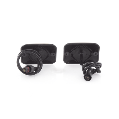 Estrobos Ocultos de 6 LED  Color ámbar / claro