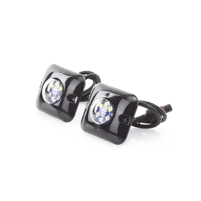 Estrobos Ocultos de 6 LED  Color ámbar / claro