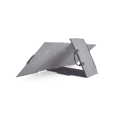 Módulo Solar Portátil y Flexible de 100W Recomendado para Estaciones Portátiles EFD330  EFD350 ó EFD500 / Ajuste de Ángulo / Carga Eficiente / Incluye Cable XT60 a MC4