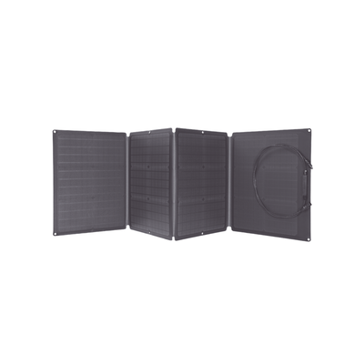 Módulo Solar Portátil y Flexible de 100W Recomendado para Estaciones Portátiles EFD330  EFD350 ó EFD500 / Ajuste de Ángulo / Carga Eficiente / Incluye Cable XT60 a MC4