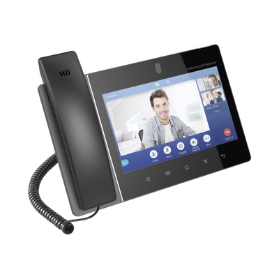 Teléfono IP Android 11  16 líneas SIP con 16 cuentas  pantalla táctil  8"  puertos Gigabit  Wi-Fi  Bluetooth  PoE  codec Opus  IPV4/IPV6 con gestión en la nube GDMS