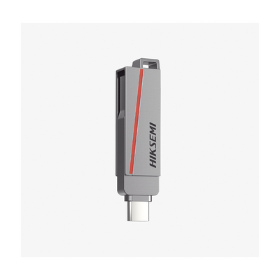 Memoria USB Dual de 128 GB / USB-C y USB-A / Transferencia de Alta Velocidad / Metálica / Compatible con Dispositivos Móviles  Windows  Mac y Linux