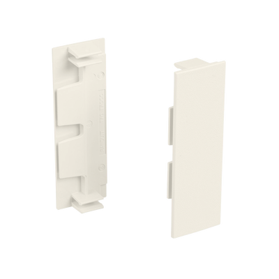 Unión recta de tapa  para uso con canaleta T70  Material PVC Rígido  Color Blanco