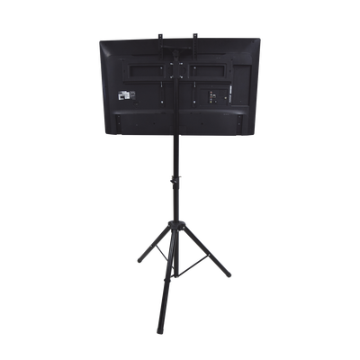 Trípode Portátil con Soporte de piso para Monitores de 32 a 65" / Vesa 600 x 400 / Acero / Montaje de 65 cm a 1 mt