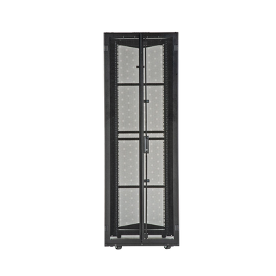 Gabinete FlexFusion para Centros de Datos  45 UR  800 mm de Ancho  1200 mm de Profundidad  Fabricado en Acero  Color Negro