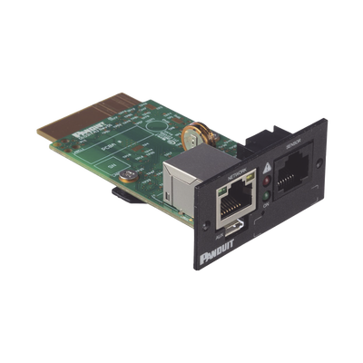 Tarjeta de Red Para Control y Administración Remota  Con Puerto 10/100/1000 BaseT y WiFi  Compatible con UPS de Panduit
