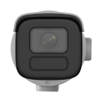 Bala IP 6 Megapixel / Lente Mot. 2.7 a 13.5 mm / 60 mts IR EXIR / Exterior IP67 / IK10 / DARKFIGHTER / PoE+ / Micro SD / Audio y Alarmas I/O / 4 Analíticos: AcuSense  Deteccion Facial  Conteo de Personas por Cruce y Zona