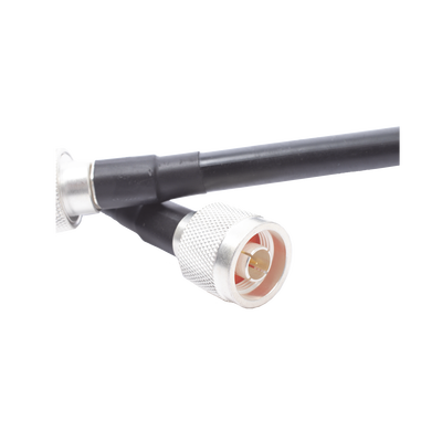 Jumper de 85 cm. con Cable Coaxial LMR400 conectores N Macho en Ambos Extremos.