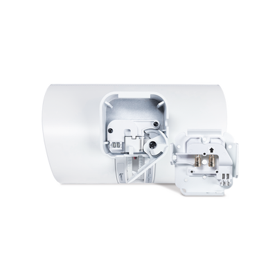 Altavoz Exterior | 2 Vías | Controlador de 6 5" |  Tweeter de 1" |  Radiador que Mejora los Graves | Tecnología de Montaje de Bloqueo Rápido | 120 W | 8O | Blanco