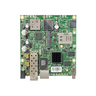 RouterBoard Inalámbrico de 5GHz ac  1 Puerto Gigabit  CPU 720MHz  Licencia L4