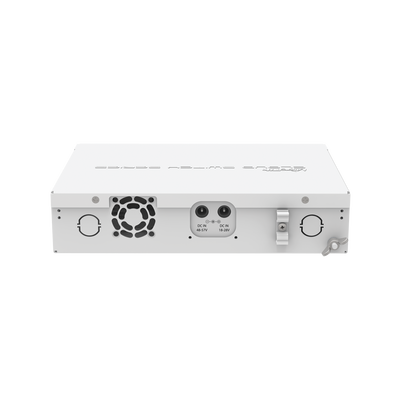 Cloud Router Switch Administrable L3  8 puertos 10/100/1000 Mbps c/PoE Pasivo ó 802.3af/at  4 Puertos SFP