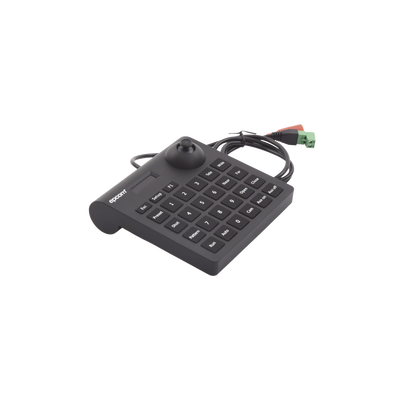 Mini Teclado controlador PTZ con pantalla LCD y joystick altamente resistente