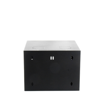 Gabinete para Montaje en Pared  con Puerta de Cristal Templado  con 6 Unidades de Rack  de 19in  Fabricado en Acero